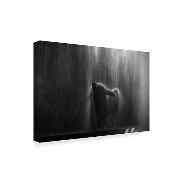 Oliver Buchmann 'It Always Rains On Me' Canvas Art,30x47